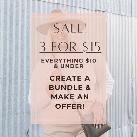 SALE!! 3 for $15! Everything $10 & under - Picture 1 of 1